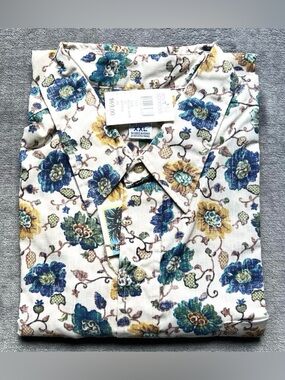 NEW Vintage Reyn Spooner Floral Print Men's Shirt Sz XXL Short Sleeve Hawaiian